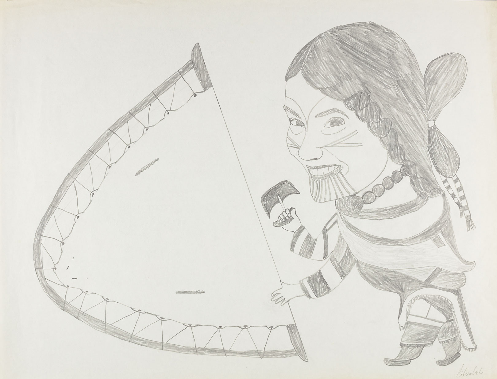 CD.10.68_WEB portrait in graphite on paper