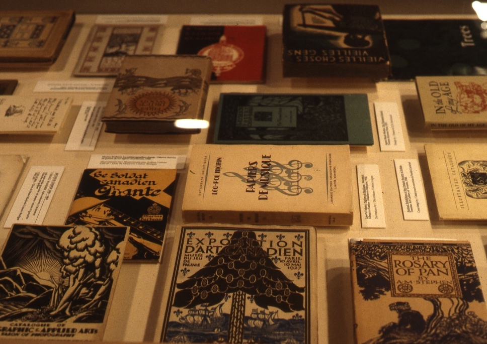 photograph of books on a table